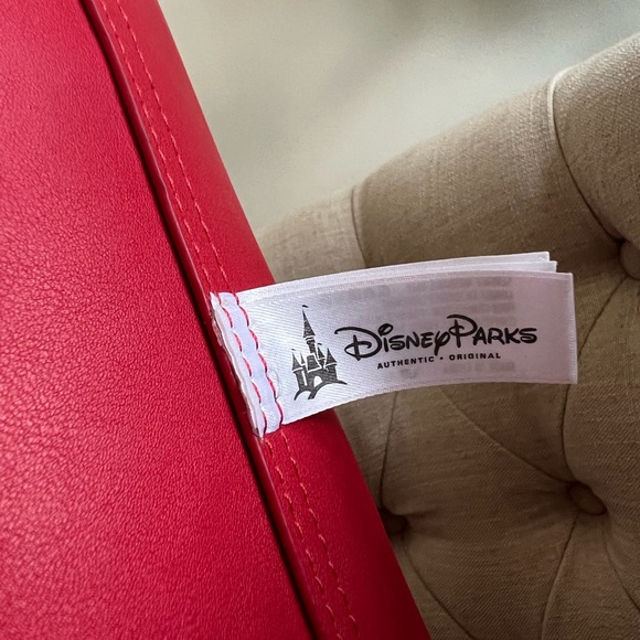 Faux Leather Disney Parks Exclusive Tote Bag Minnie Mouse bow - Picture 5 of 5